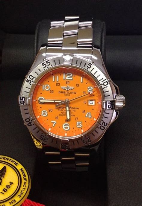 breitling a17360 review|Breitling a17360 orange.